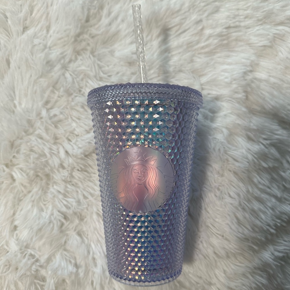 Starbucks 2023 Studded Iridescent Unicorn Bling Tumbler Cup 16oz